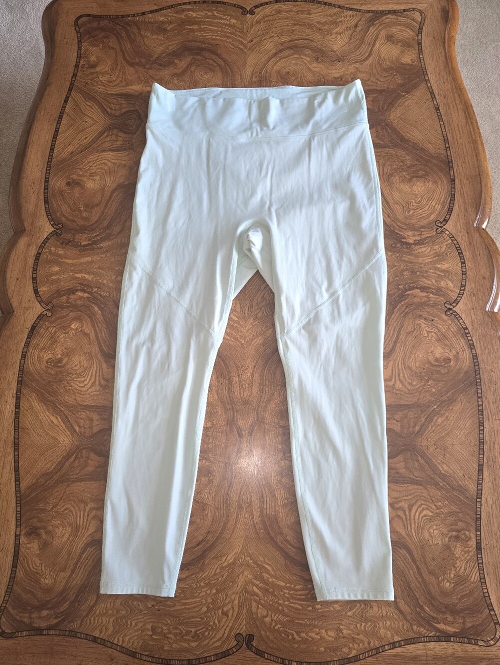 Fabletics Motion 365 Leggings Womens Size 3X Mint Green Full Length Activewear